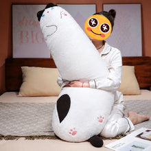 Load image into Gallery viewer, Long Black and White Cat Body Pillow - Giant Cat Plush Stuffed Animal-Home Decor-Black and White Cat,Cats,Home Decor,Pillows,Stuffed Animal-3
