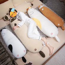 Load image into Gallery viewer, Long Orange and White Cat Body Pillow - Giant Cat Plush Stuffed Animal-Home Decor-Cats,Home Decor,Orange and White Cat,Pillows,Stuffed Animal-11