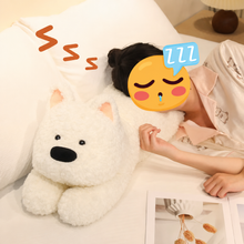 Load image into Gallery viewer, Long Dog Westie Stuffed Animal - Extra Long Cuddly Dog Plush Body Pillow-6