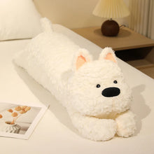 Load image into Gallery viewer, Long Dog Westie Stuffed Animal - Extra Long Cuddly Dog Plush Body Pillow-West Highland-90cm-1