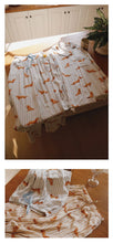 Load image into Gallery viewer, Long Haired Red Dachshund Viscose Pajamas Set for Women-6