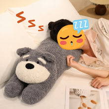 Load image into Gallery viewer, Long Schnauzer Stuffed Animal - Extra Long Cuddly Dog Plush Body Pillow-6