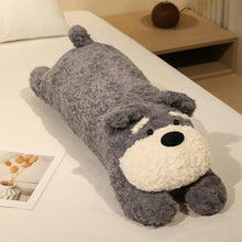 Load image into Gallery viewer, Long Schnauzer Stuffed Animal - Extra Long Cuddly Dog Plush Body Pillow-Home Decor-Dog Memorial Gifts,Home Decor,Pillows,Stuffed Animal-6