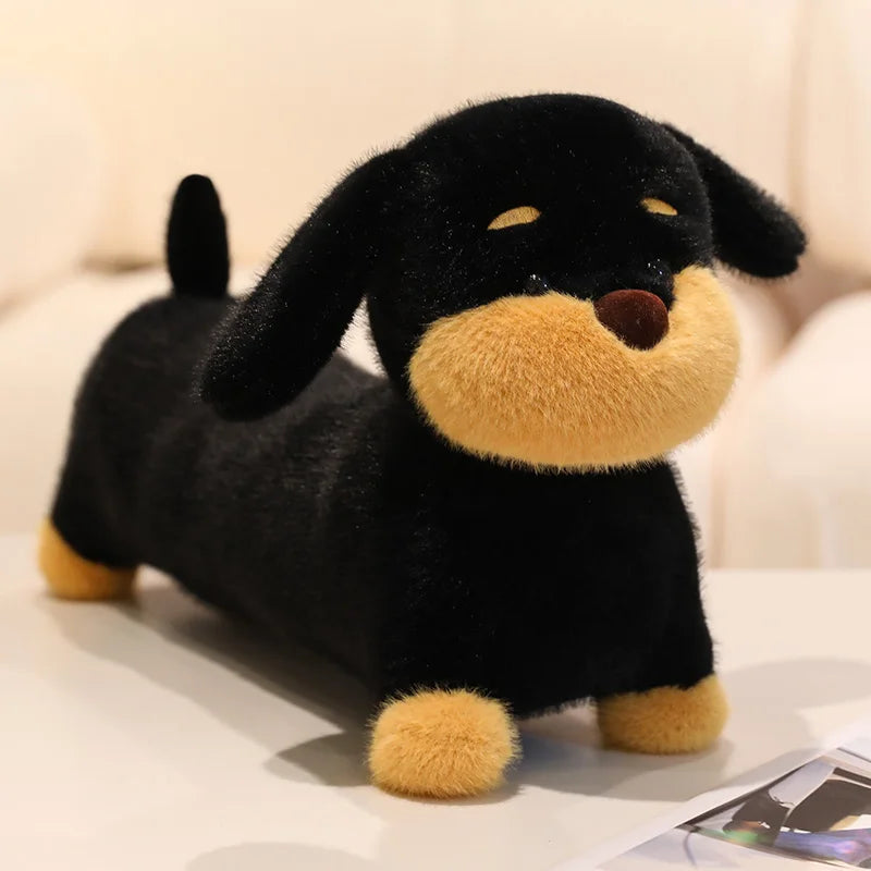 Lovable Black Dachshund Stuffed Animal Plush Toy-A-25cm-13