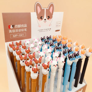 Love Dogs Mechanical Pencil - 4 pcs - Corgi, Boston Terrier, Akita / Shiba Inu, Pomeranian / SpitzGadgets
