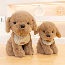 Load image into Gallery viewer, Loyal Chocolate Labrador Stuffed Animal Plush Toy-13