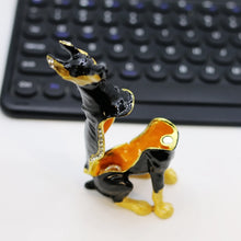 Load image into Gallery viewer, Loyal Doberman Jewelry Box-4