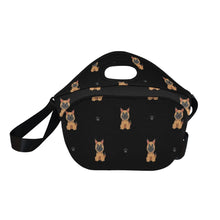 Load image into Gallery viewer, Loyal German Shepherd Pup Neoprene Lunch Bag-14