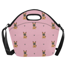 Load image into Gallery viewer, Loyal German Shepherd Pup Neoprene Lunch Bag-6