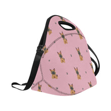 Load image into Gallery viewer, Loyal German Shepherd Pup Neoprene Lunch Bag-7