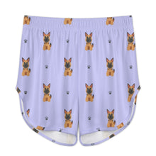 Load image into Gallery viewer, Loyal German Shepherd Pup Women's Cami and Shorts Pajama Set-9