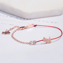 Load image into Gallery viewer, Lucky Red Thread Scottish Terrier Silver Bracelet-3