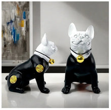 Load image into Gallery viewer, Luxurious Vibe Resin French Bulldog Statues-5