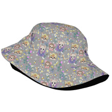 Load image into Gallery viewer, Magic Flower Garden Chihuahuas Bucket Hat-Hats &amp; Caps-14