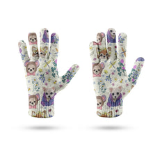 Load image into Gallery viewer, Magic Flower Garden Chihuahuas Touch Screen Gloves-Accessories-Accessories, Chihuahua, Dog Dad Gifts, Dog Mom Gifts, Gloves-10