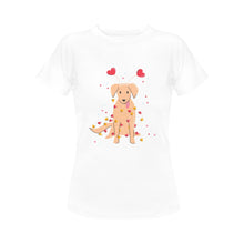 Load image into Gallery viewer, Magic Love Bunny Labrador Women&#39;s T-Shirt-Apparel-Apparel, Dogs, Labrador, T Shirt-5