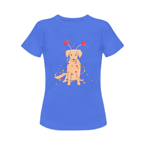 Magic Love Bunny Labrador Women's T-Shirt-Apparel-Apparel, Dogs, Labrador, T Shirt-7