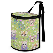 Load image into Gallery viewer, Magical Flower Garden Chihuahuas Multipurpose Car Storage Bag-ONE SIZE-DarkKhaki-7