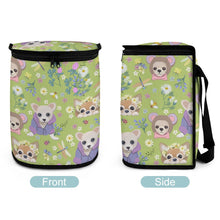 Load image into Gallery viewer, Magical Flower Garden Chihuahuas Multipurpose Car Storage Bag-5