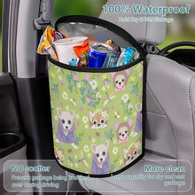 Load image into Gallery viewer, Magical Flower Garden Chihuahuas Multipurpose Car Storage Bag-10