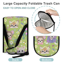 Load image into Gallery viewer, Magical Flower Garden Chihuahuas Multipurpose Car Storage Bag-9