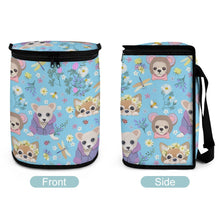 Load image into Gallery viewer, Magical Flower Garden Chihuahuas Multipurpose Car Storage Bag-12