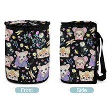 Load image into Gallery viewer, Magical Flower Garden Chihuahuas Multipurpose Car Storage Bag-14