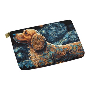 Magical Milky Way Cocker Spaniel Carry-All Pouch-Accessories-Accessories, Bags, Cocker Spaniel, Dog Dad Gifts, Dog Mom Gifts-White-ONESIZE-2