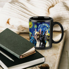 Load image into Gallery viewer, Magical Milky Way Frenchies Coffee Mug-Mug-French Bulldog, Home Decor, Mugs-ONE SIZE-Black-6
