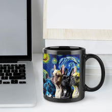 Load image into Gallery viewer, Magical Milky Way Frenchies Coffee Mug-Mug-French Bulldog, Home Decor, Mugs-ONE SIZE-Black-7