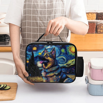 Magical Milky Way German Shepherd Lunch Bag 2 360x
