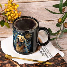Load image into Gallery viewer, Magical Milky Way Golden Retriever Coffee Mug-Mug-Accessories, Dog Dad Gifts, Dog Mom Gifts, Golden Retriever, Home Decor, Mugs-ONE SIZE-Black-3