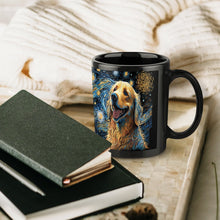 Load image into Gallery viewer, Magical Milky Way Golden Retriever Coffee Mug-Mug-Accessories, Dog Dad Gifts, Dog Mom Gifts, Golden Retriever, Home Decor, Mugs-ONE SIZE-Black-6