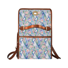 Load image into Gallery viewer, Magical Pastel Garden White Greyhound / Whippet Shoulder Bag Purse-Black1-ONE SIZE-5