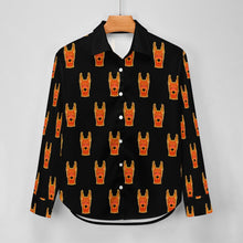 Load image into Gallery viewer, Majestic Doberman Neon Portrait Women's Shirt-10