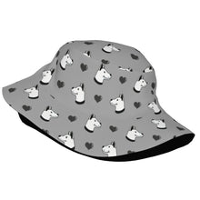 Load image into Gallery viewer, Majestic Dogo Argentino with Hearts Bucket Hat-Hats &amp; Caps-16