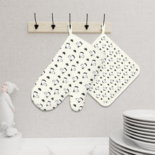 Load image into Gallery viewer, Majestic Dogo Argentino with Hearts Oven Mitts and Pot Holder Set-Kitchen Decor-Accessories,Dog Mom Gifts,Dogo Argentino-6