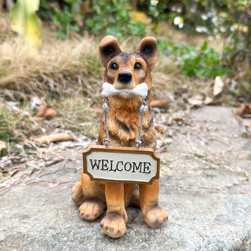 Majestic German Shepherd Garden Statue F318358 360x