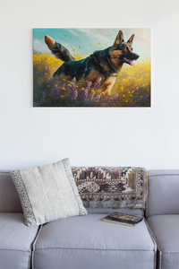 Majestic Grace German Shepherd Wall Art Poster-Art-Dog Art, German Shepherd, Home Decor, Poster-3