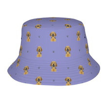 Load image into Gallery viewer, Majestic Great Dane Puppy Bucket Hat-Hats &amp; Caps-Lavender Purple-One Size-25