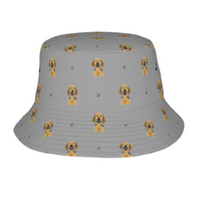 Load image into Gallery viewer, Majestic Great Dane Puppy Bucket Hat-Hats &amp; Caps-Parisian Gray-One Size-1