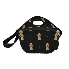 Load image into Gallery viewer, Majestic Great Dane Puppy Neoprene Lunch Bag-14