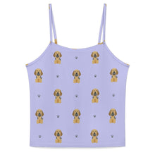 Load image into Gallery viewer, Majestic Great Dane Puppy Women's Cami and Shorts Pajama Set-5