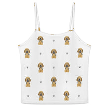 Load image into Gallery viewer, Majestic Great Dane Puppy Women's Cami and Shorts Pajama Set-9