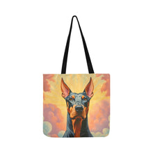 Load image into Gallery viewer, Majestic Sentinel Doberman Shopping Tote Bag-Accessories-Accessories, Bags, Doberman, Dog Dad Gifts, Dog Mom Gifts-2