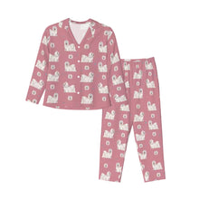Load image into Gallery viewer, Maltese Pajamas for Women - XL Available - Show Cut Maltese Love-Pajamas-Apparel,Dog Mom Gifts,Maltese,Pajamas-7