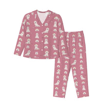 Load image into Gallery viewer, Maltese Pajamas for Women - XL Available - Yes I Love Maltese-Pajamas-Apparel,Dog Mom Gifts,Maltese,Pajamas-11