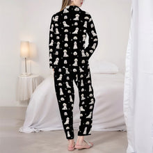 Load image into Gallery viewer, Maltese Pajamas for Women - XL Available - Yes I Love Maltese-Pajamas-Apparel,Dog Mom Gifts,Maltese,Pajamas-4