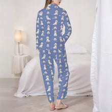 Load image into Gallery viewer, Maltese Pajamas for Women - XL Available - Yes I Love Maltese-Pajamas-Apparel,Dog Mom Gifts,Maltese,Pajamas-5