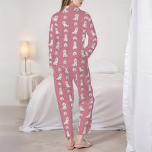 Load image into Gallery viewer, Maltese Pajamas for Women - XL Available - Yes I Love Maltese-Pajamas-Apparel,Dog Mom Gifts,Maltese,Pajamas-6